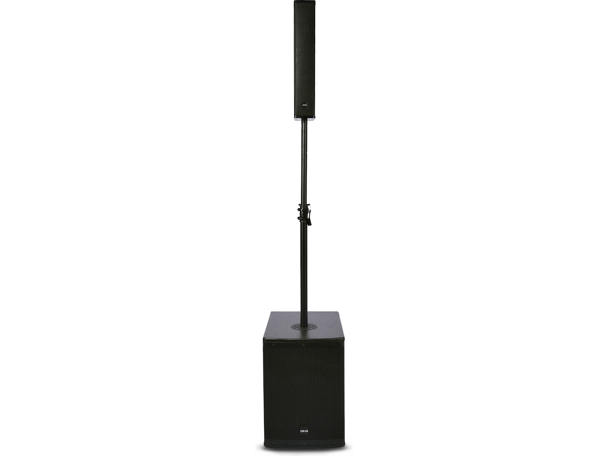 BLG Bluetooth PA-system 400W 2-vägs 10" Sub DSP 125dB Högtalare
