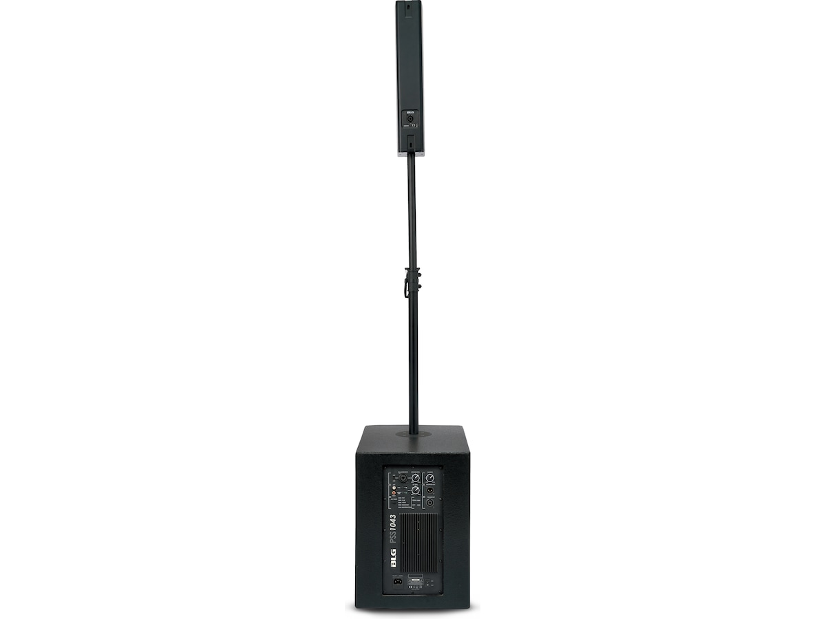 BLG Bluetooth PA-system 400W 2-vägs 10" Sub DSP 125dB Högtalare