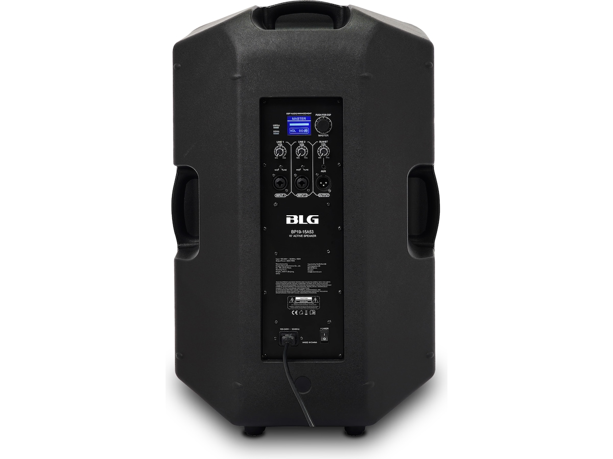 Aktiv PA-högtalare 15" 500W RMS, DSP, Bluetooth Högtalare