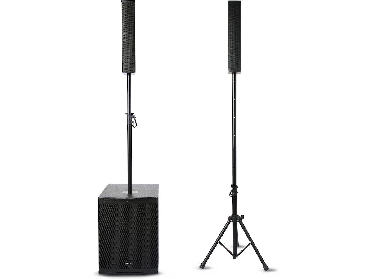 BLG PSS1243 2-Way Active PA-system, 12" Sub, Bluetooth 5.3 Högtalare