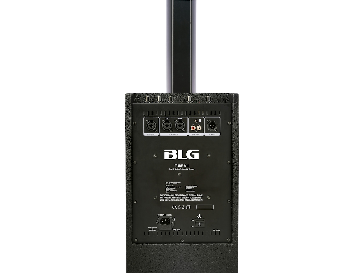 BLG TUBE 8-II  Column PA-system 500W DSP Stereo Bluetooth Högtalare