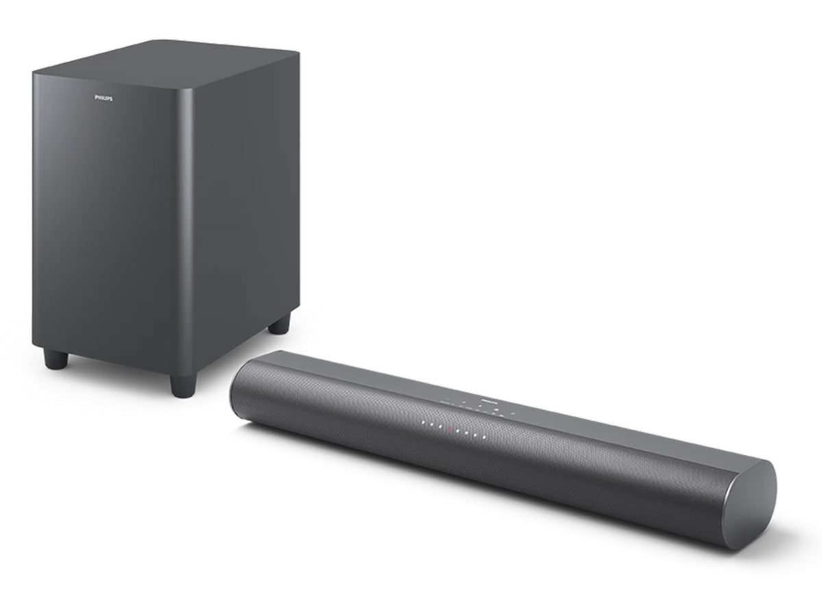 Philips 55" 4K LED Smart Ambilight TV PUS8000/12 (2025) + Soundbar 50 - 59 tums TV