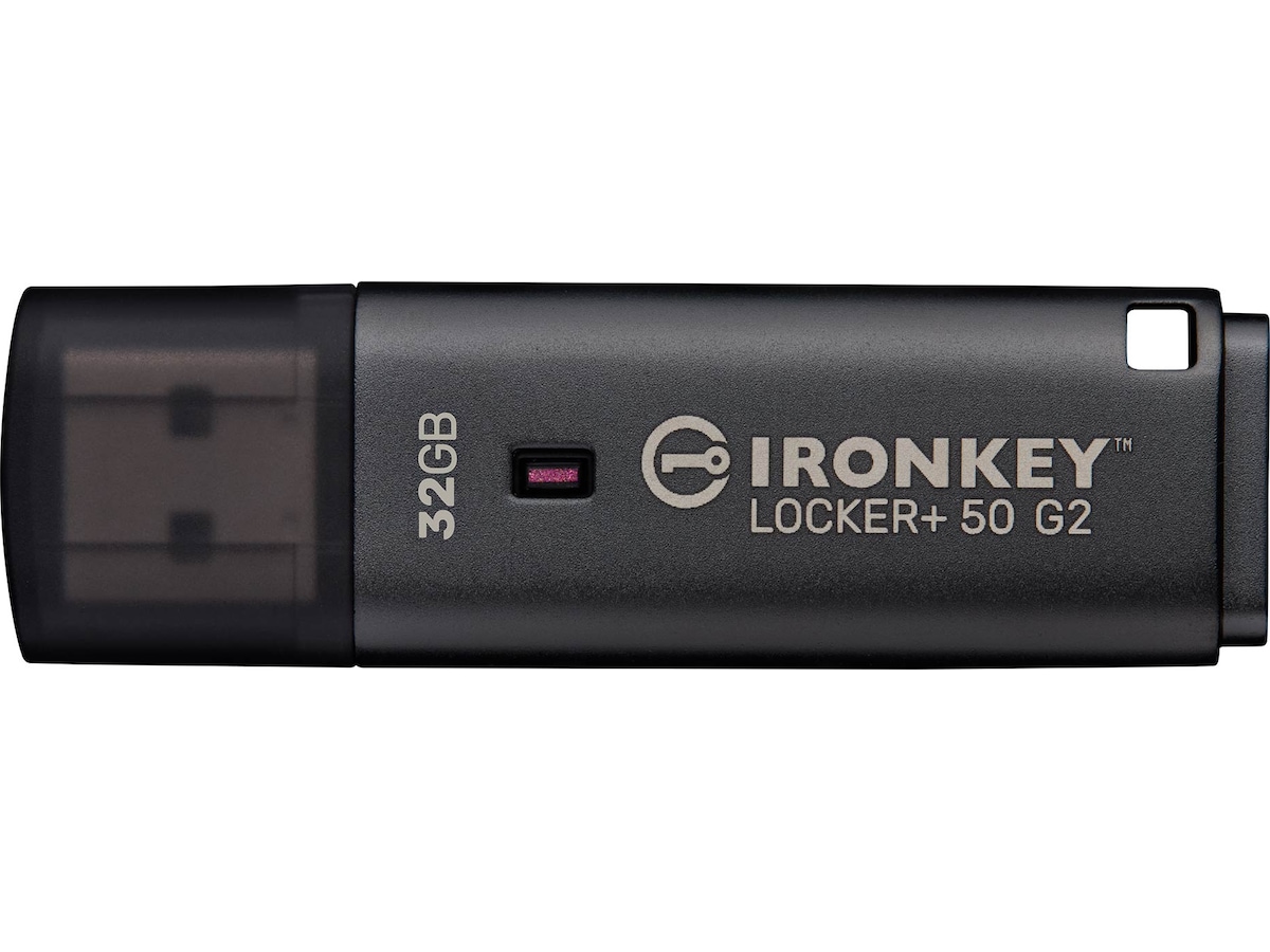 Kingston IronKey Locker+ 50 G2 32GB USB-minnepinne Krypto