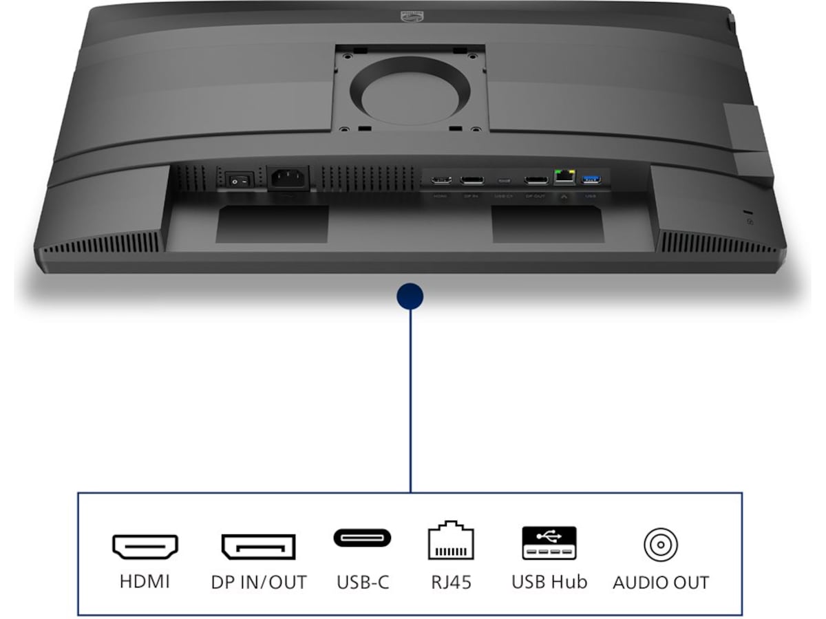 Philips 24" skärm 24B2U2301/00 Bildskärmar