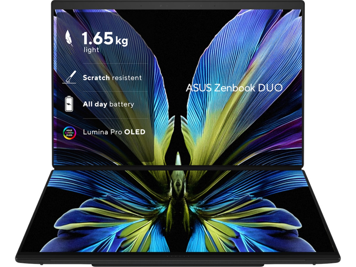 ASUS ZenBook Duo UX8407AA 14" 3K OLED Touch 144 Hz Datorer - Bärbara / laptop