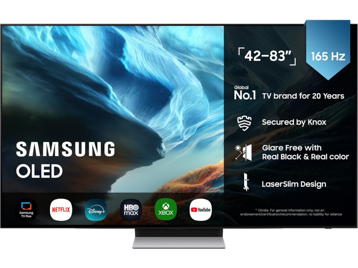 Samsung 77" OLED 4K Smart TV S90H (2026) 70 - 79 tums TV