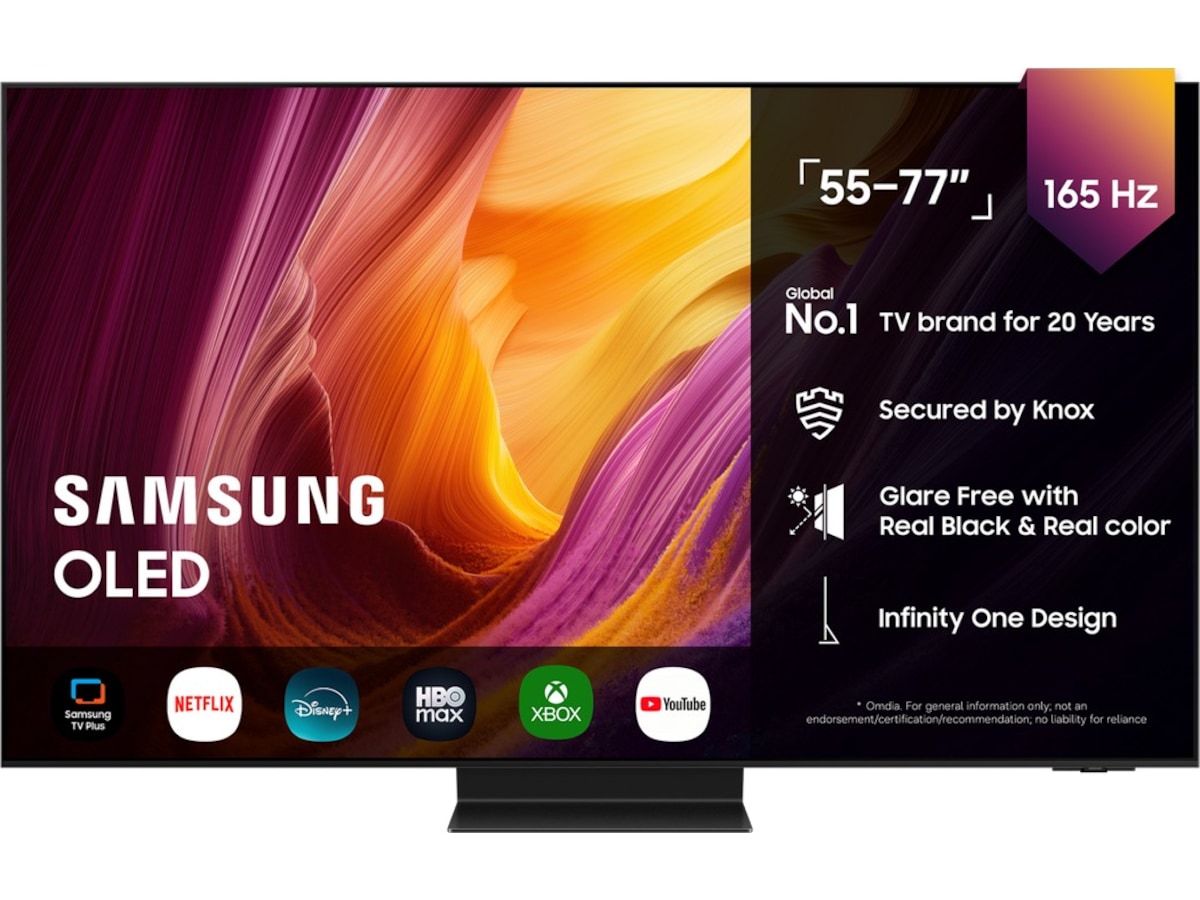 Samsung 55" OLED 4K Smart TV S95H (2026) 50 - 59 tums TV