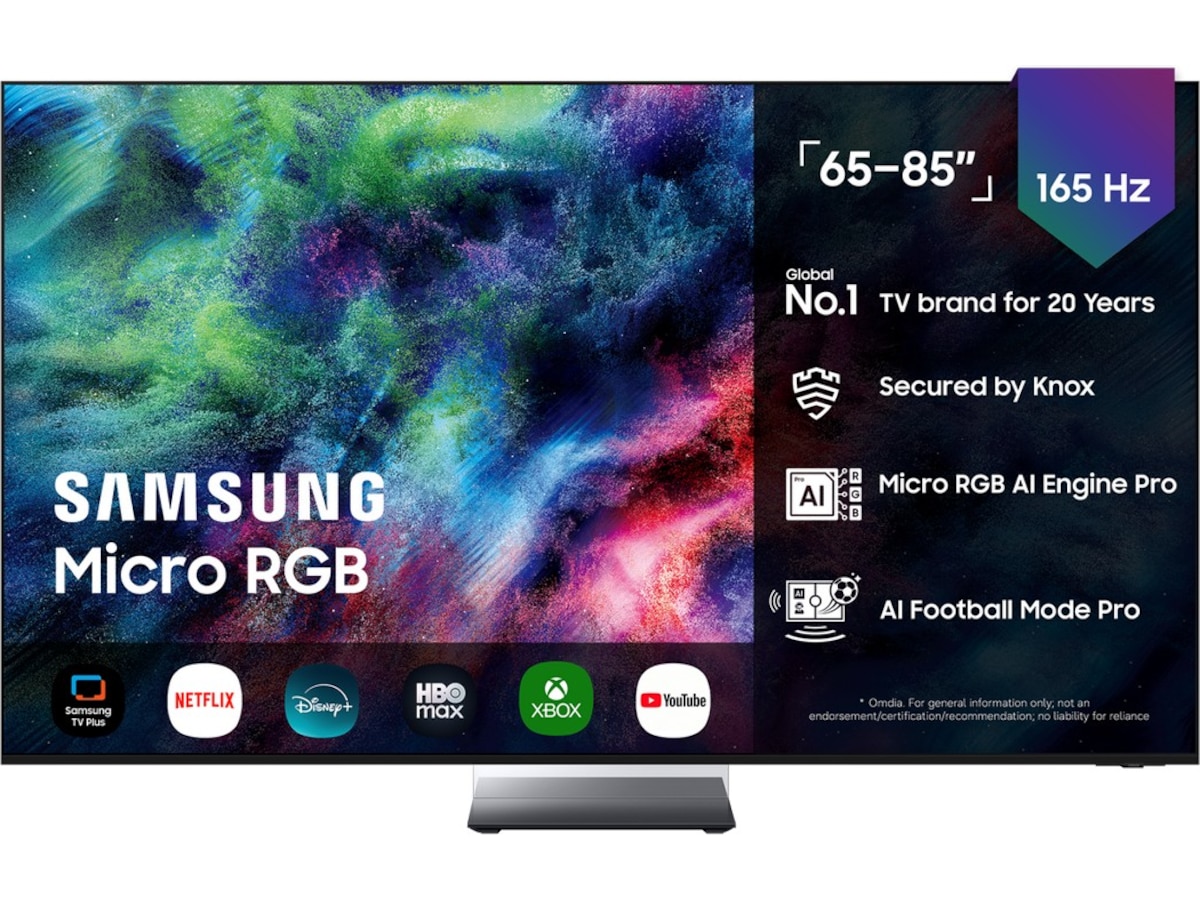 Samsung 75" R95H Micro RGB 4K Smart TV (2026) 70 - 79 tums TV
