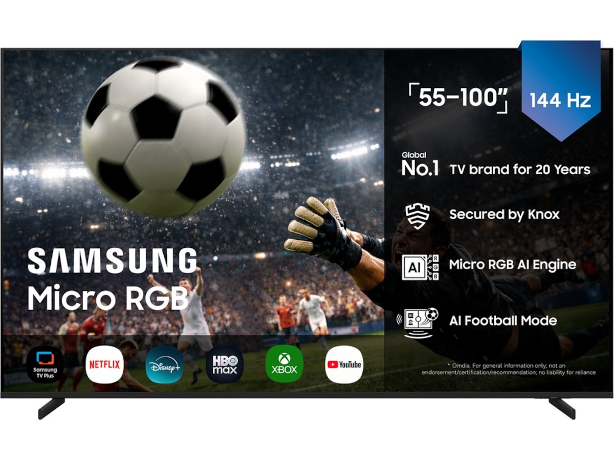 Samsung 55" R85H Micro RGB 4K Smart TV (2026) 50 - 59 tums TV
