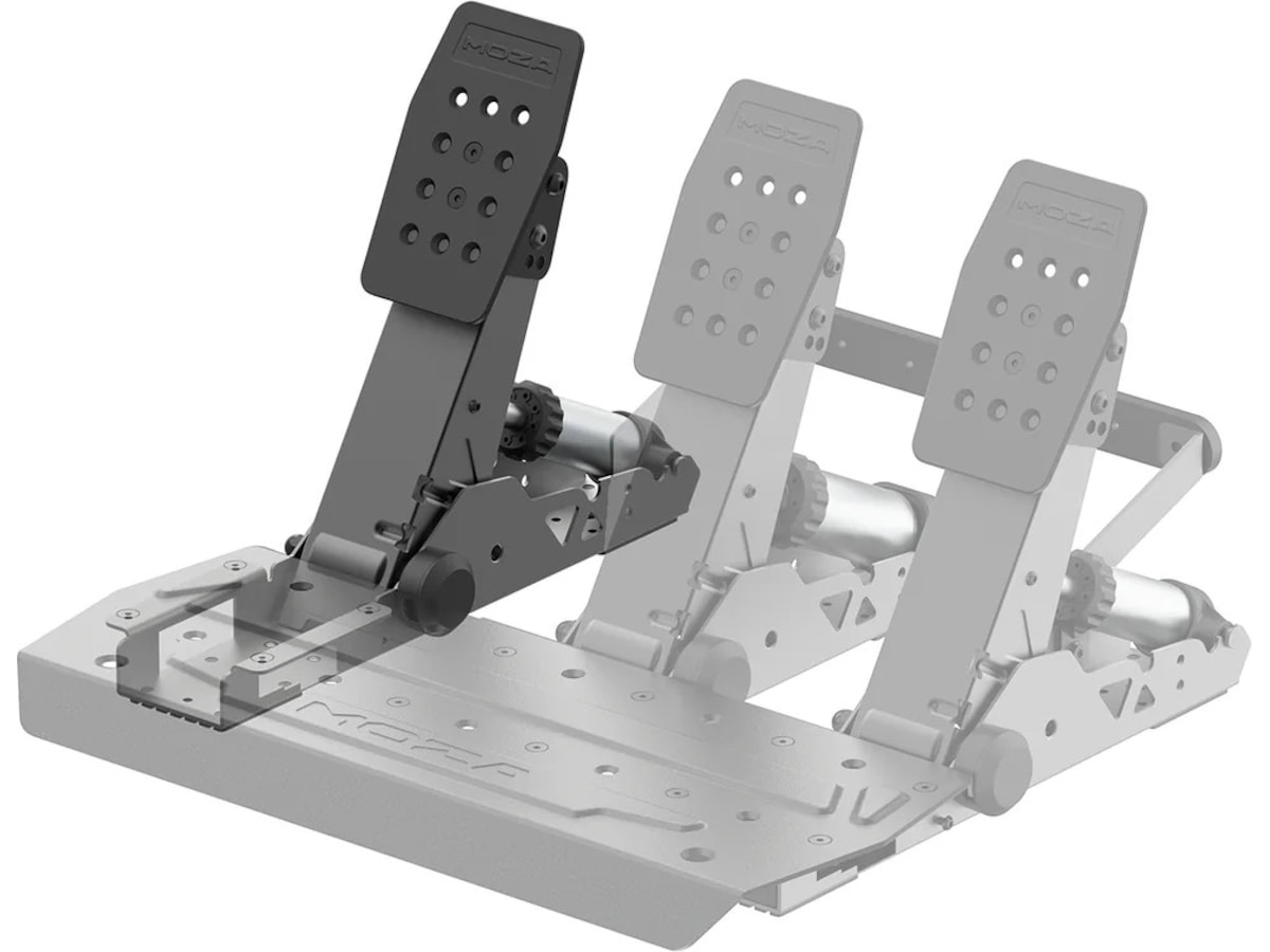 MOZA SR-P2 Clutch Pedal Ratt och pedaler