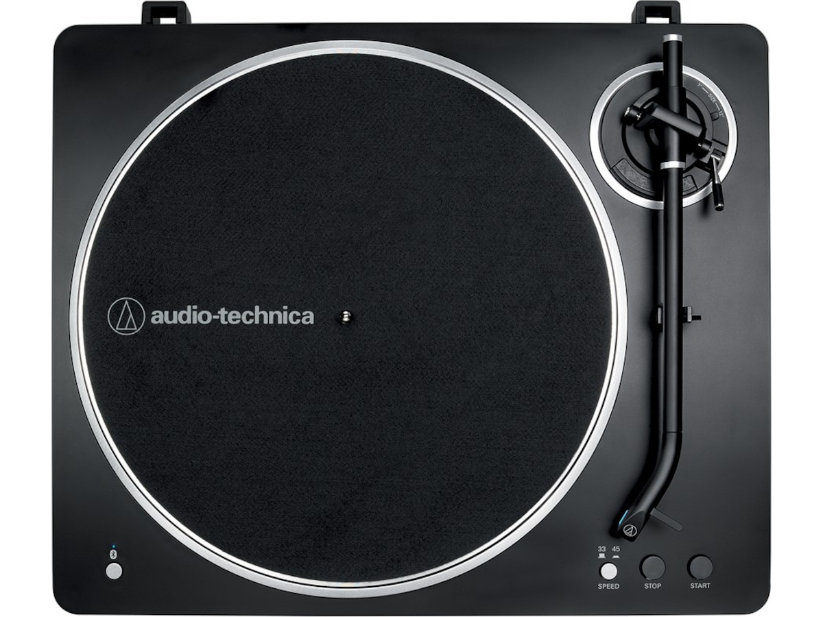 Audio-Technica AT-LP70XBTBS skivspelare (svart/silver) Skivspelare