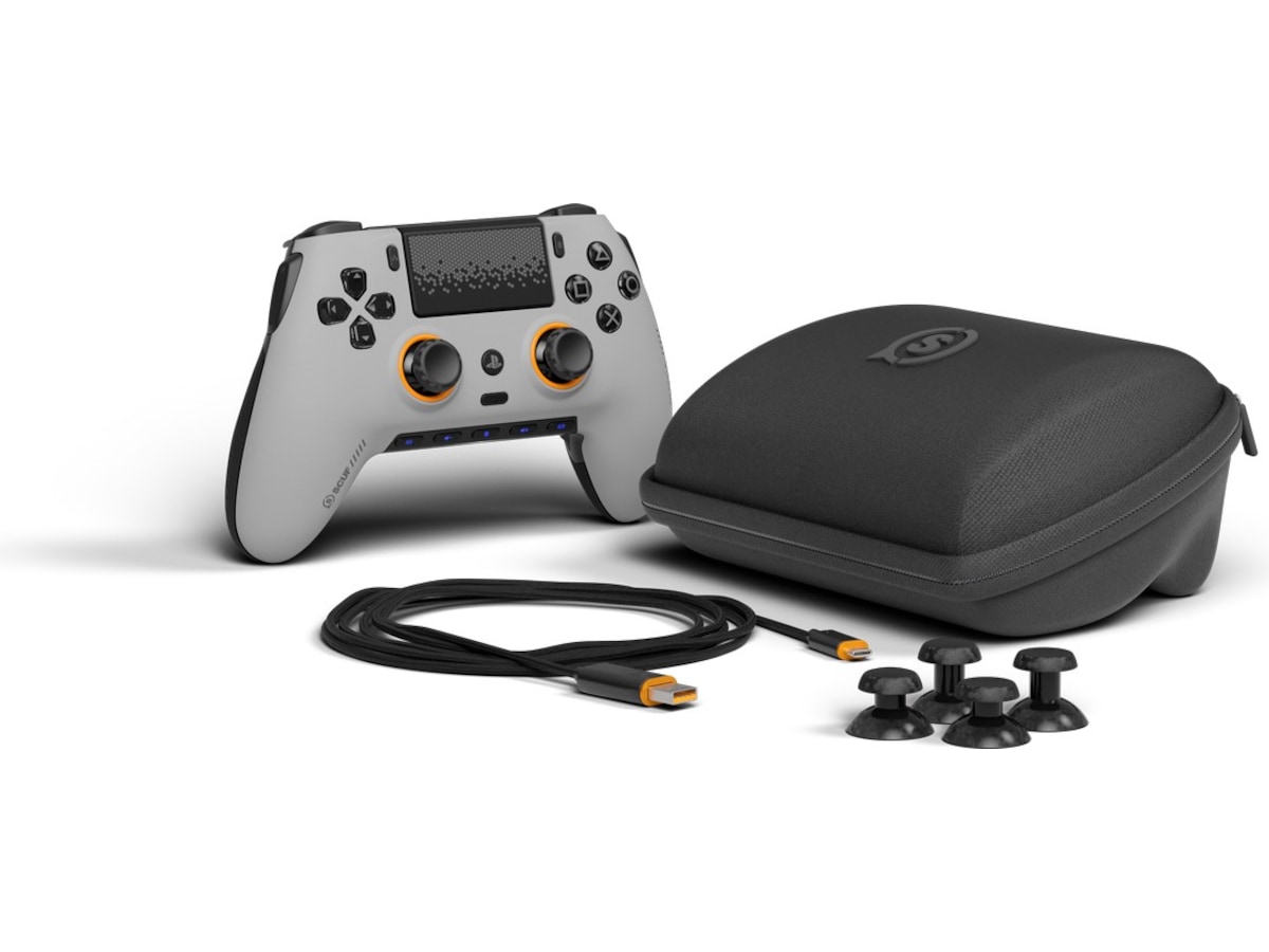 SCUF Omega Wireless Performance Controller (ljusgrå) Tillbehör till spelkonsoler