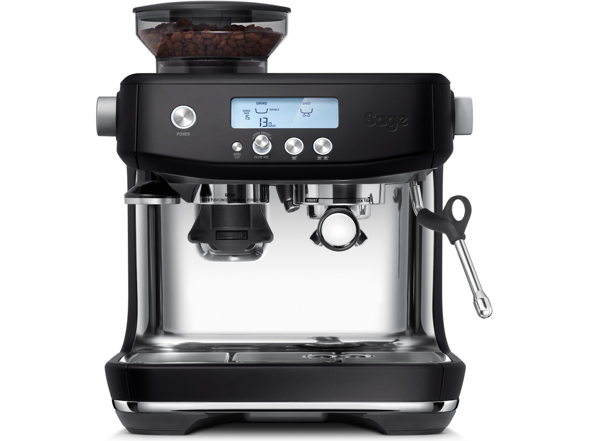 Sage Barista Pro espressomaskin (svart tryffel) Espressomaskiner