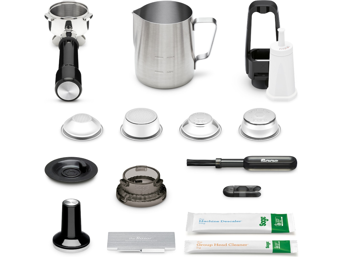 Sage the Barista Pro Espressomaskin (svart tryffel) Espressomaskiner