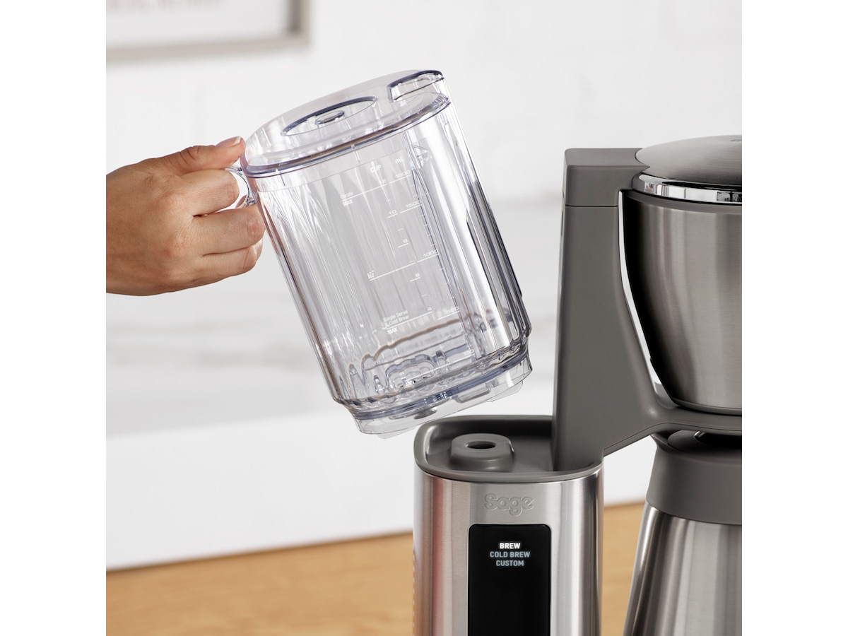 Sage the Luxe Brewer Thermal Kaffemaskin (borstat rostfritt stål) Kaffebryggare