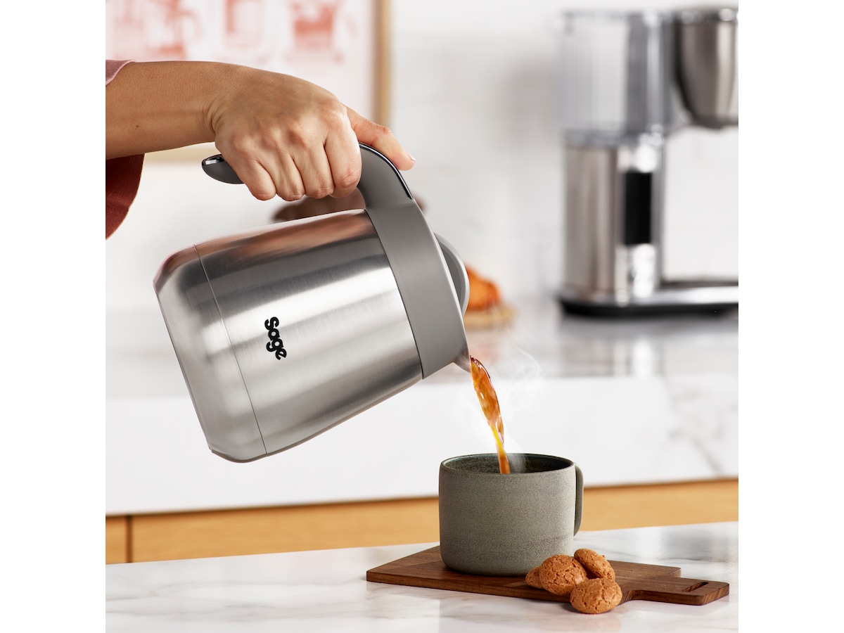 Sage the Luxe Brewer Thermal Kaffemaskin (borstat rostfritt stål) Kaffebryggare