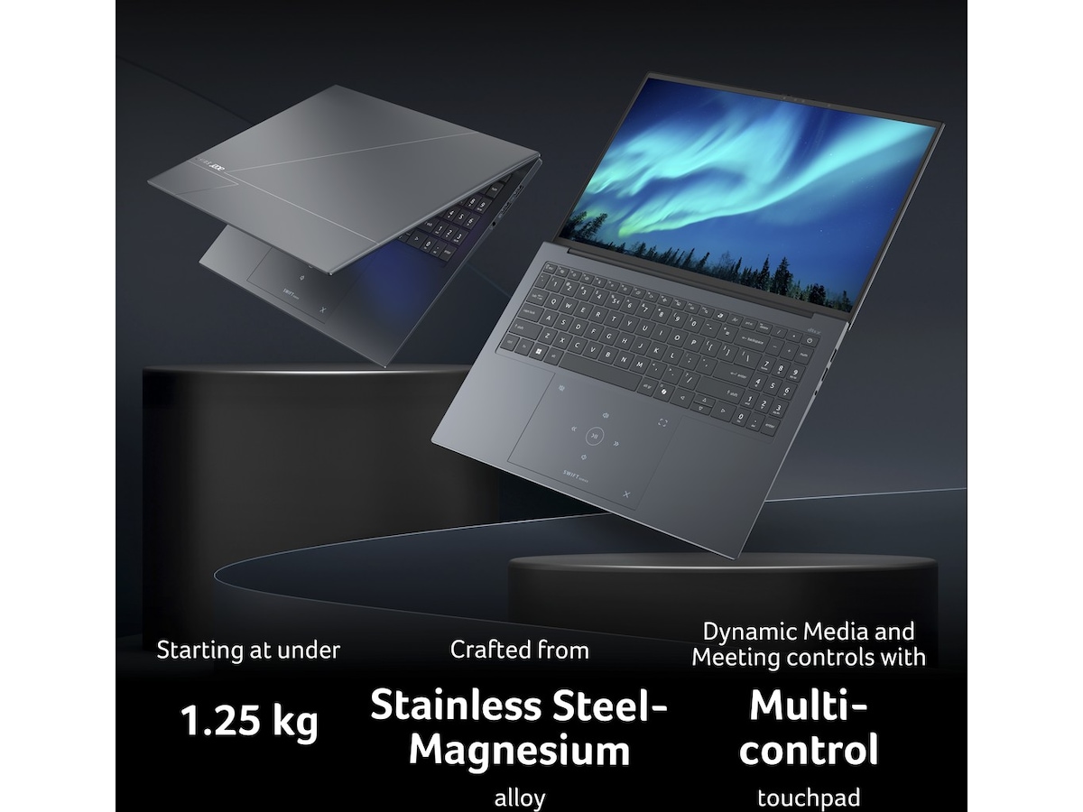 Acer Swift Edge 16 AI SFE16-I51 16" WQXGA+ OLED Datorer - Bärbara / laptop