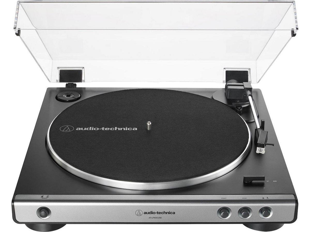 Audio-Technica AT-LP60XUSB Skivspelare (grå) Skivspelare