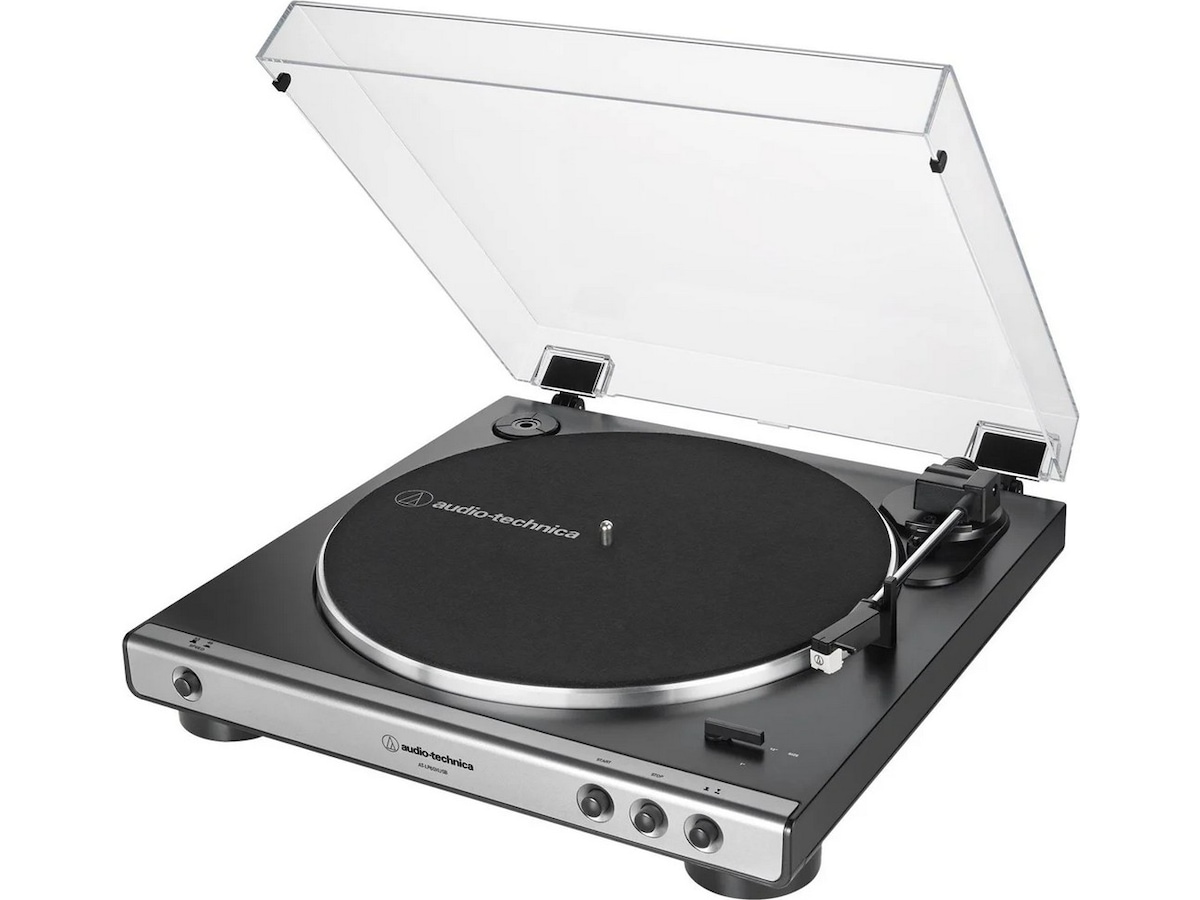 Audio-Technica AT-LP60XUSB Skivspelare (grå) Skivspelare