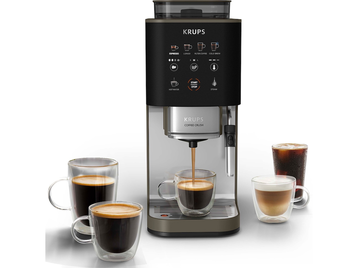 Krups Coffee Crush Experience espressomaskin 1,8L SA403BE0 Espressomaskiner