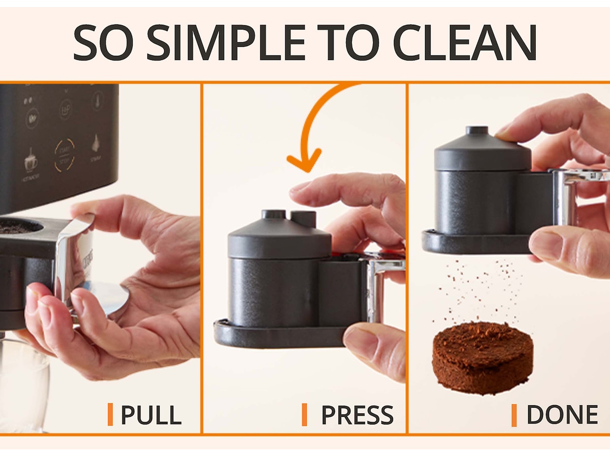 Krups Coffee Crush Experience espressomaskin 1,8L SA403BE0 Espressomaskiner
