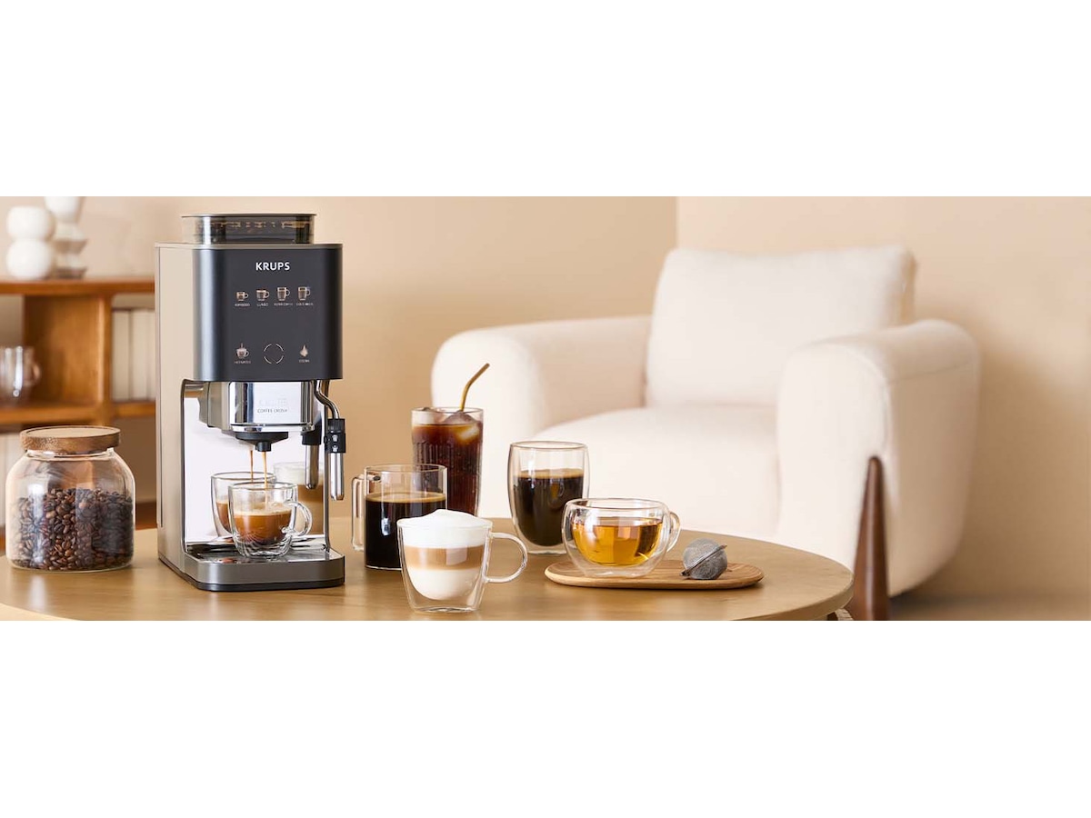 Krups Coffee Crush Experience espressomaskin 1,8L SA403BE0 Espressomaskiner