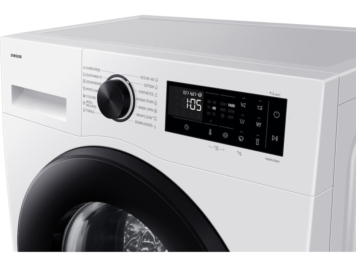 Samsung Tvättmaskin AI Ecobubble 9kg WW90DG5G34AEEE Tvättmaskin