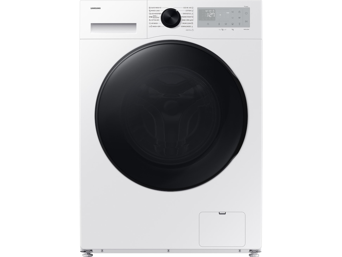 Samsung Tvätt/tork AI Dry+ 9/6 kg (vit) Kombinerad tvättmaskin och torktumlare