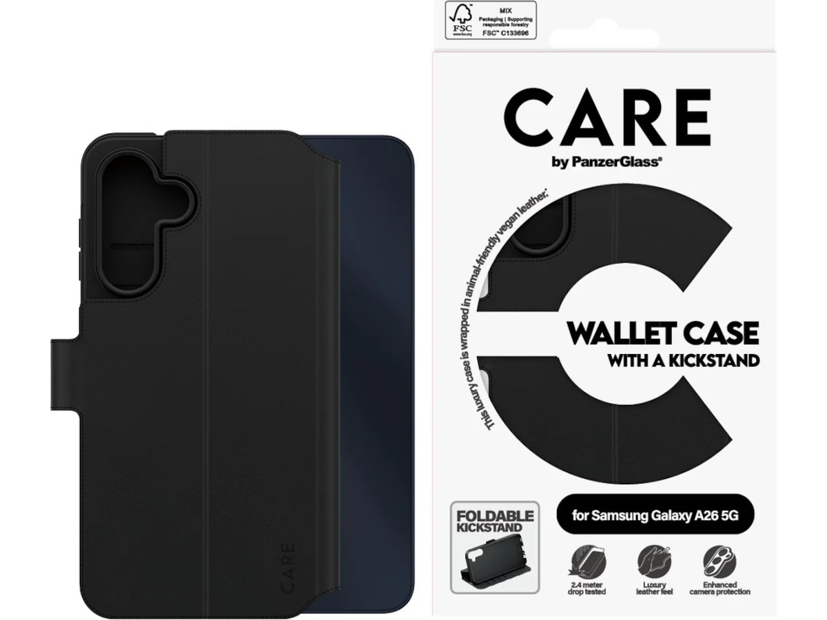PanzerGlass CARE Wallet Case Galaxy Mobilskal