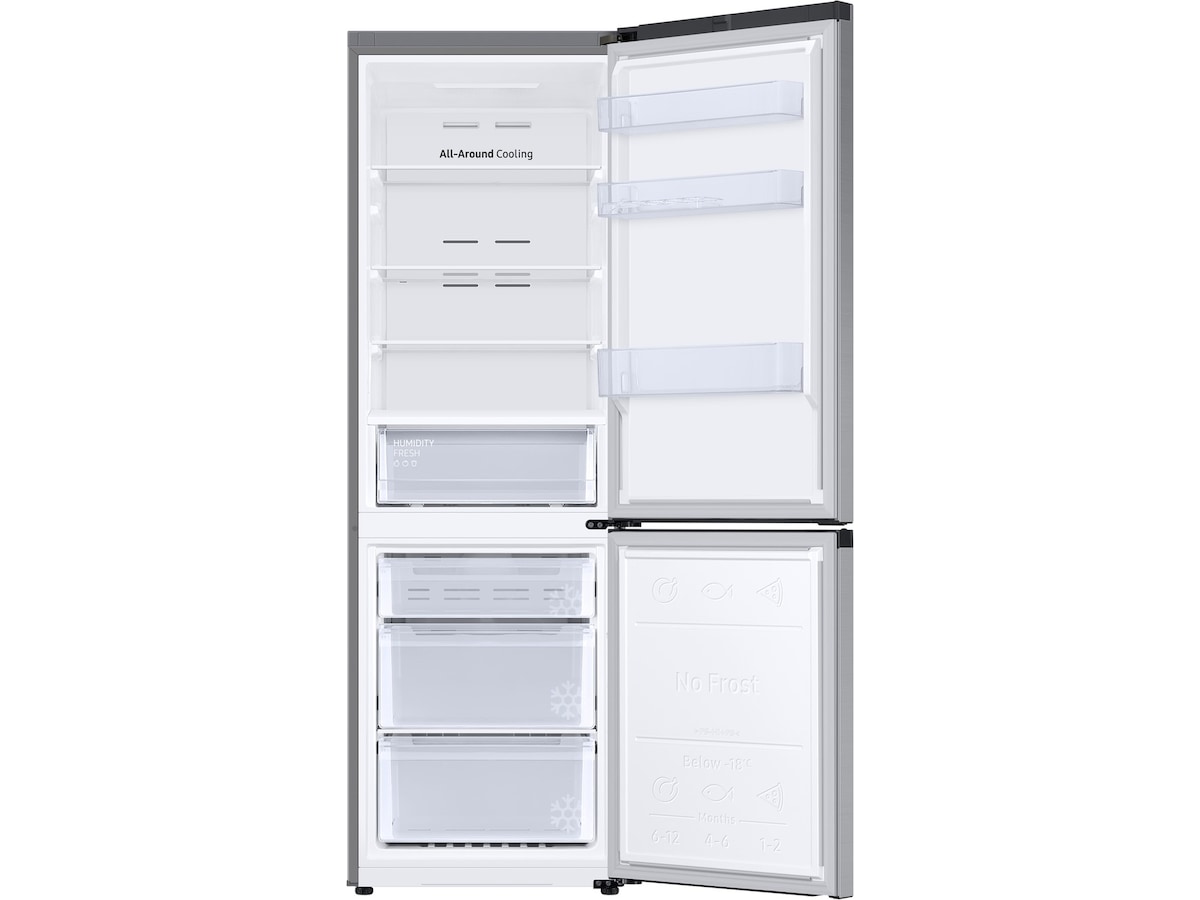 Samsung Series 6 Kyl- och frysskåp (silver) Kyl & frys kombiskåp