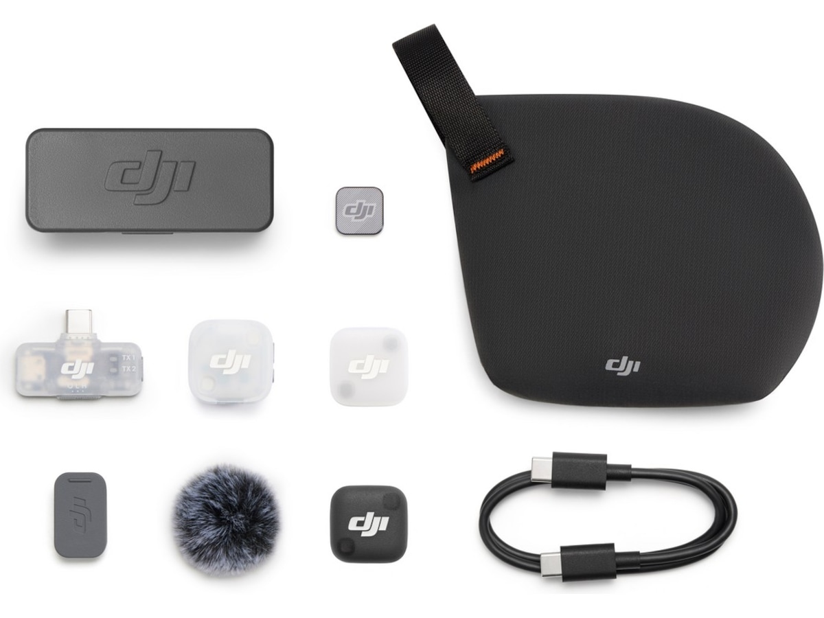 DJI Mic Mini 2 (1 TX + 1 Mobile RX + Charging case) Mikrofon