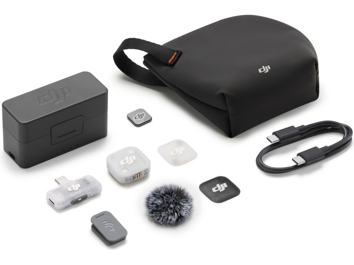 DJI Mic Mini 2 (1 TX + 1 Mobile RX + Charging case) Mikrofon