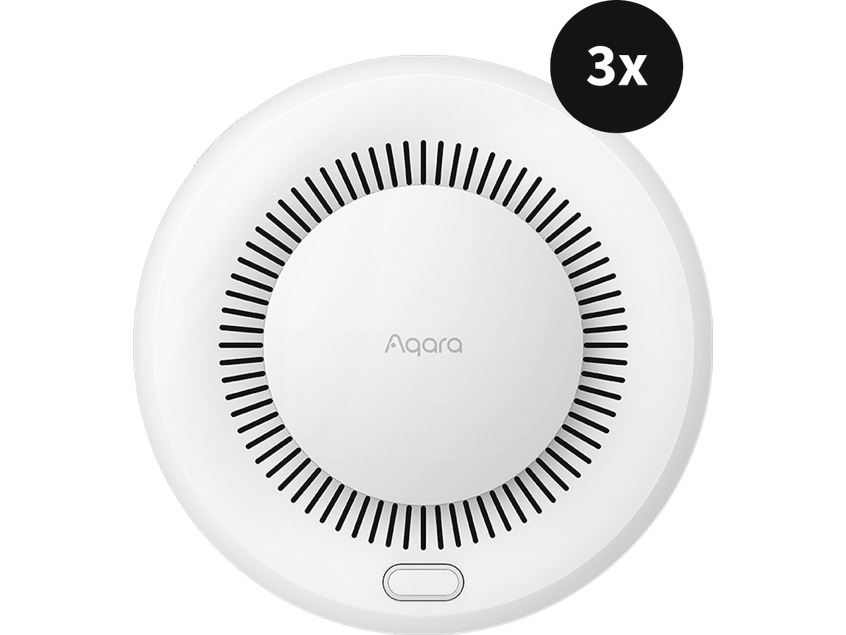 Aqara SD-S01D rökdetektor 3-pack Brandvarnare & rökdetektorer