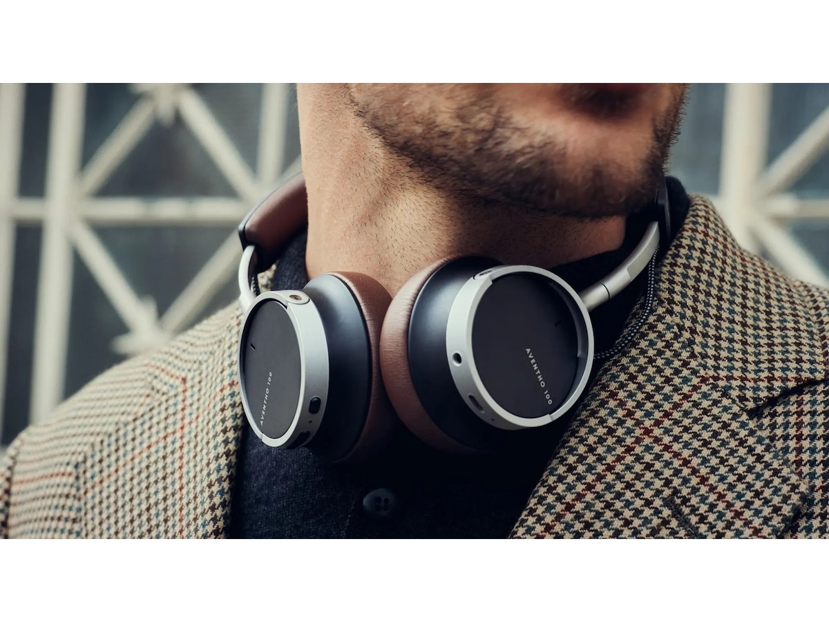 beyerdynamic Aventho 100 trådlösa hörlurar, On-Ear (brun) Hörlurar