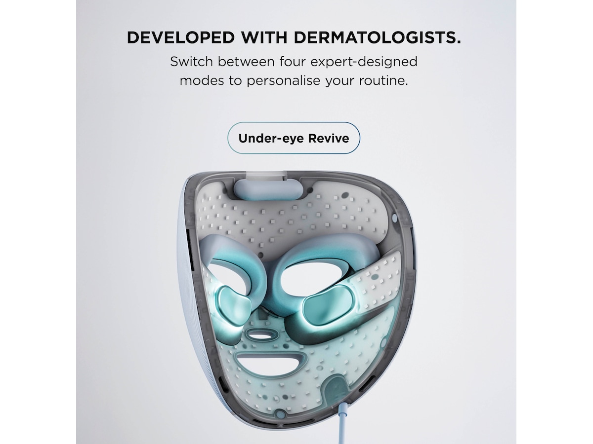 Shark Cryoglow FW312EUPL LED ansiktsmask med kylning Ansiktsbehandling