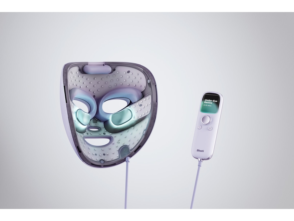 Shark Cryoglow FW312EUPL LED ansiktsmask med kylning Ansiktsbehandling