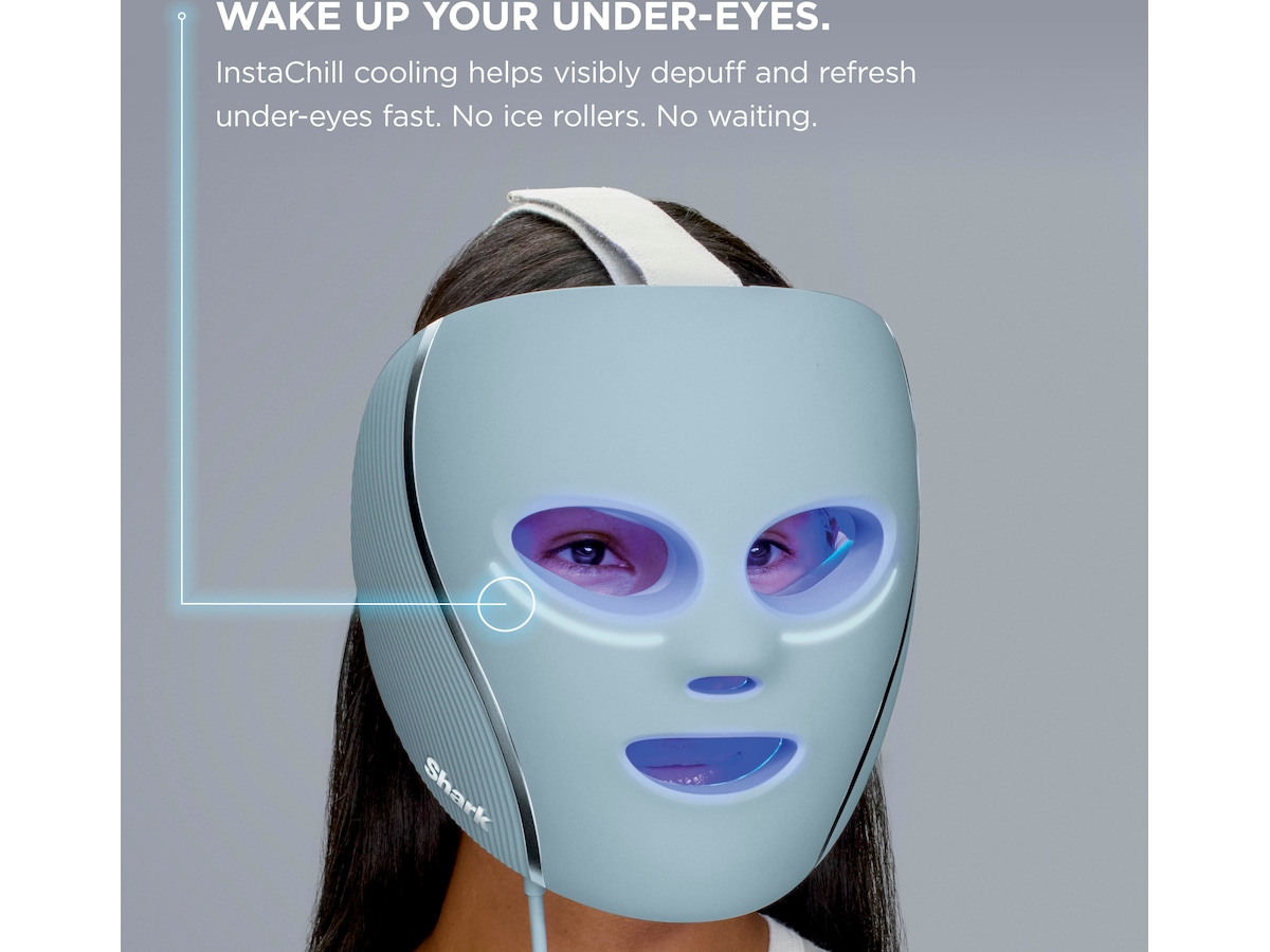 Shark Cryoglow FW312EUPL LED ansiktsmask med kylning Ansiktsbehandling