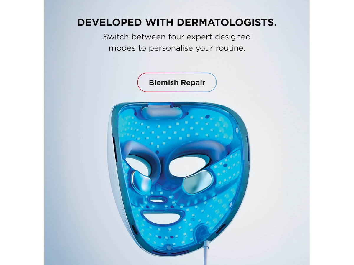 Shark Cryoglow FW312EUPL LED ansiktsmask med kylning Ansiktsbehandling
