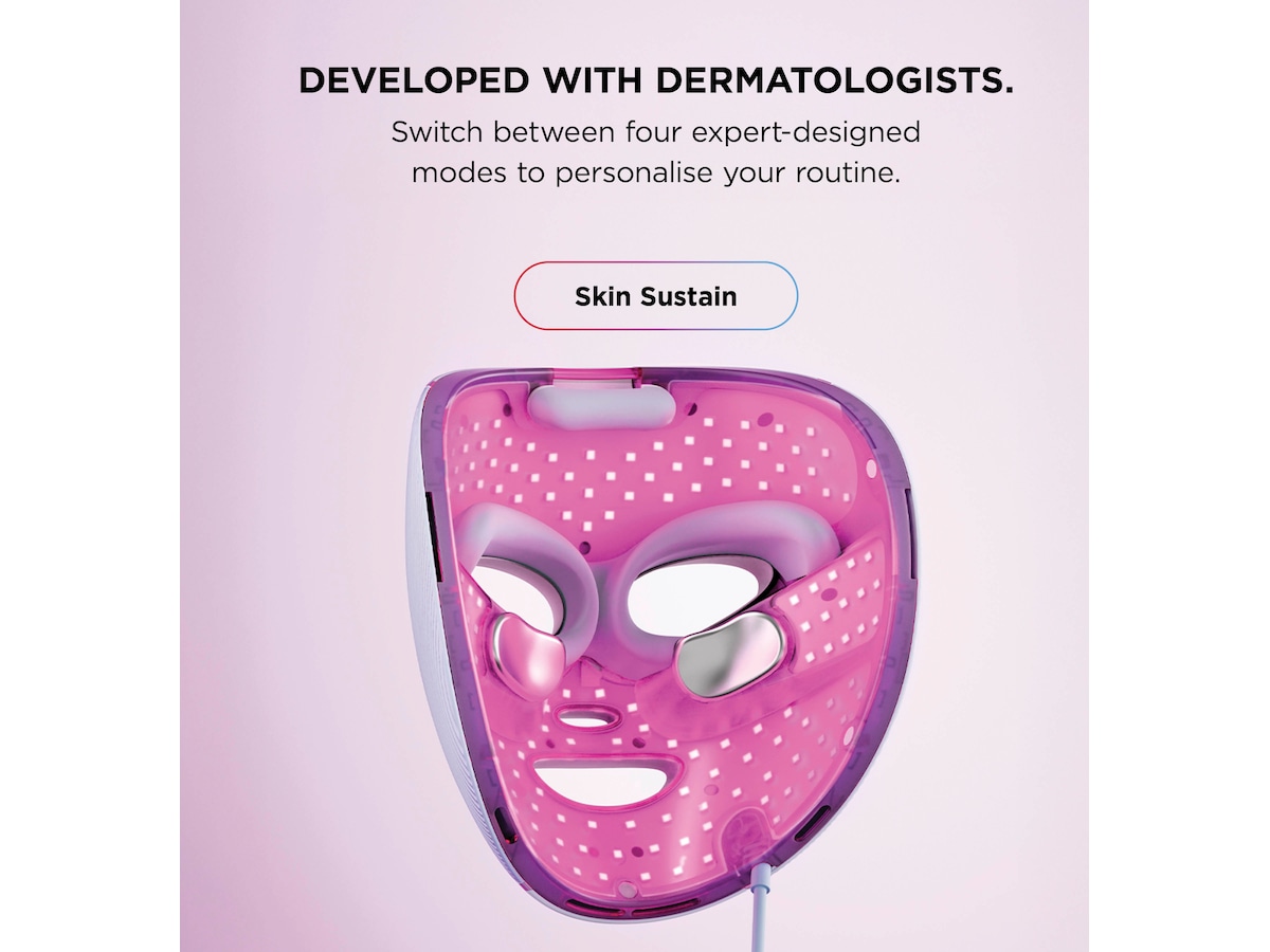Shark Cryoglow FW312EUPL LED ansiktsmask med kylning Ansiktsbehandling
