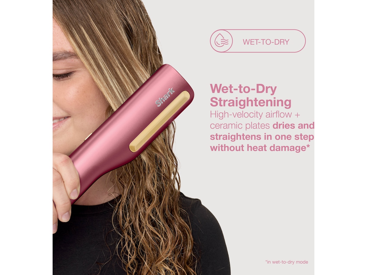 Shark HT401EUPK Silki Pro Straight plattång (Pink) Hårvård & styling