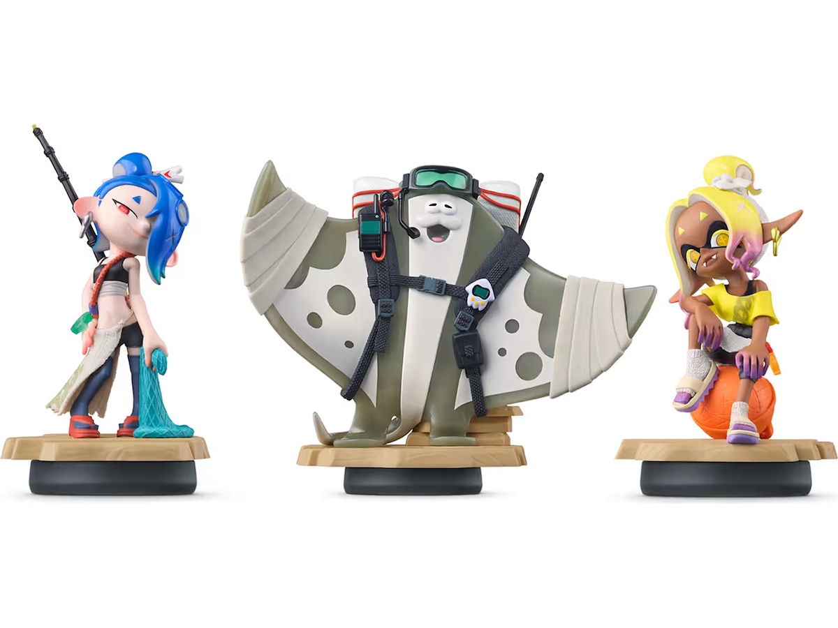 amiibo Splatoon Raiders (Shiver, Big Man, Frye) Tillbehör till spelkonsoler