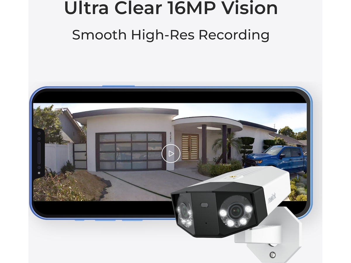 Reolink Duo 3 PoE 16MP utomhus övervakningskamera Övervakningskamera