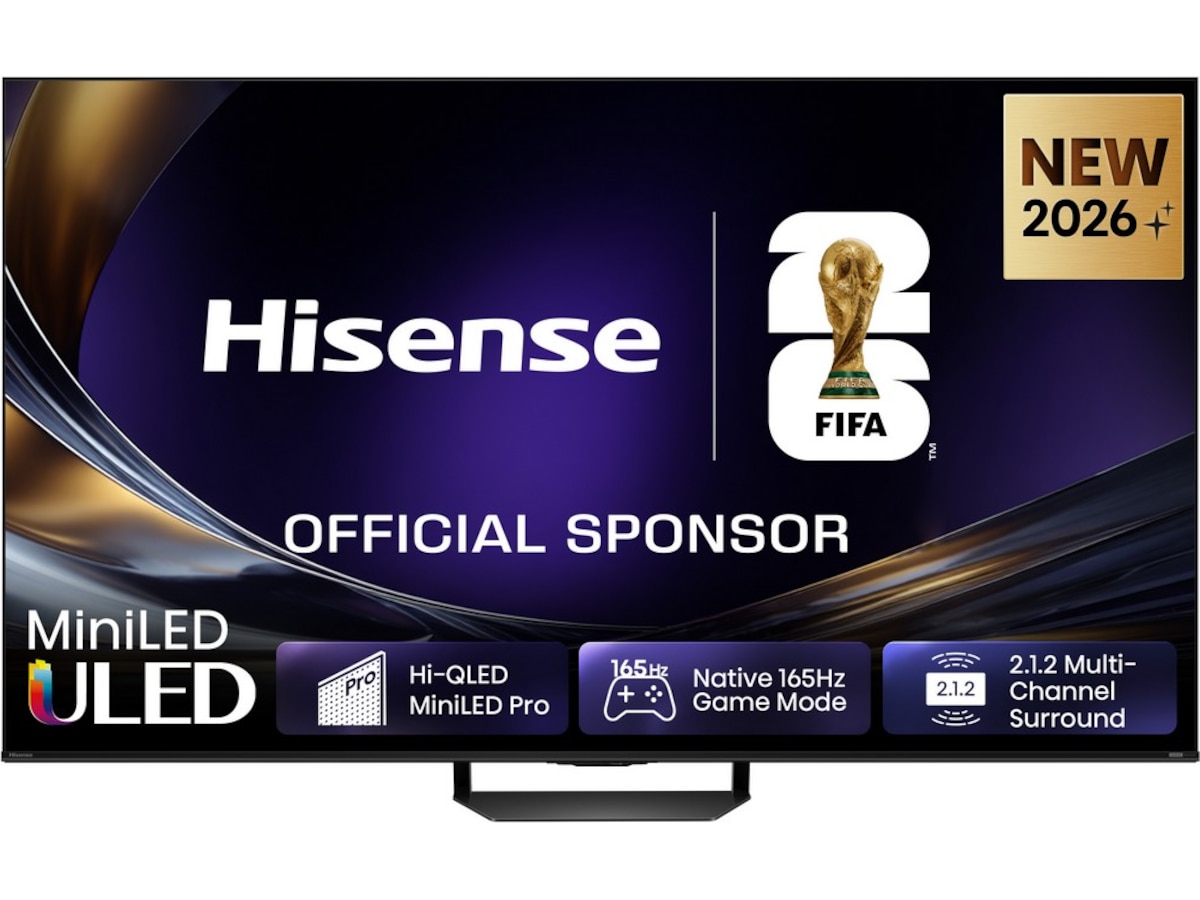 Hisense 85" U7S PRO MiniLED Smart TV (2026) Över 80 tums TV
