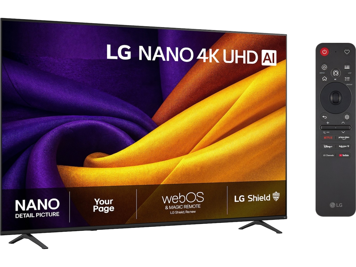 LG 85" NU90 Nano UHD Smart TV (2026) Över 80 tums TV