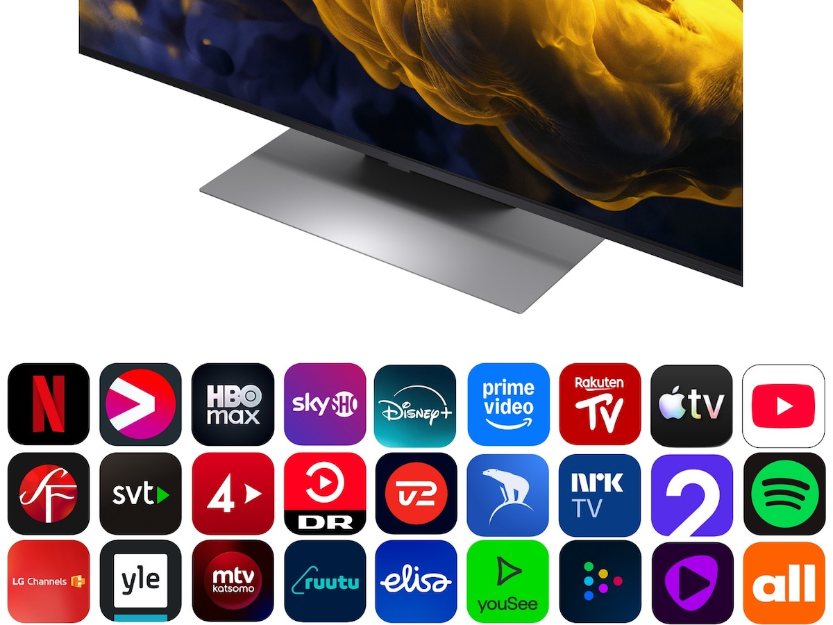 LG 65" QNED86 Evo MiniLED 4k Smart TV (2026) 60 - 69 tums TV