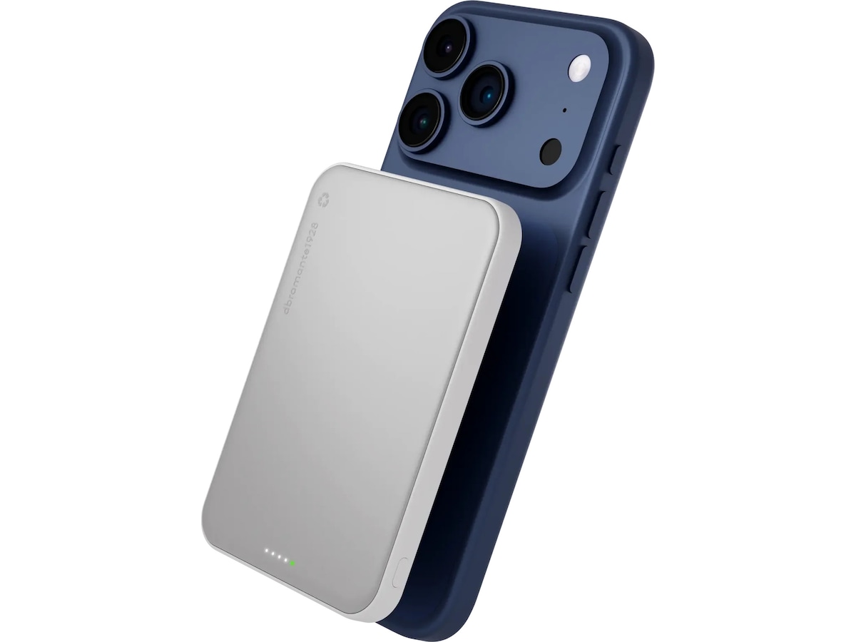 dbramante 1928 Re-Charge Powerbank 5000mAh Slim (vit) Powerbank