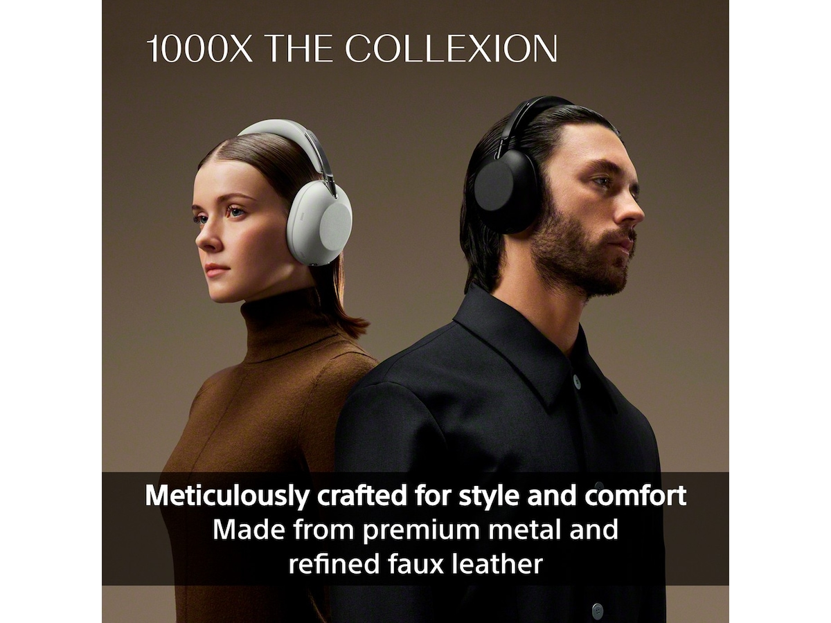 SONY 1000X THE COLLEXION Over-Ear Hörlurar (platina) Hörlurar