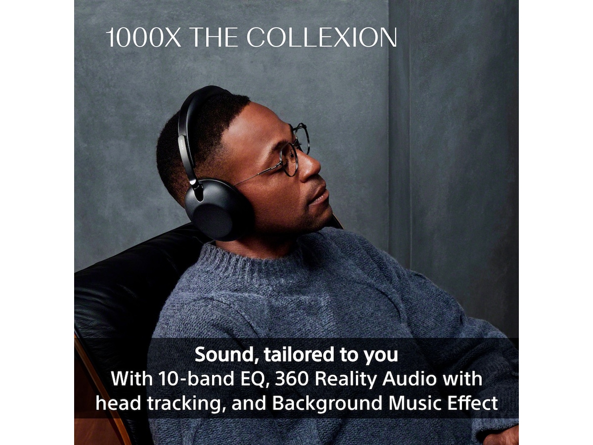SONY 1000X THE COLLEXION Over-Ear Hörlurar (platina) Hörlurar