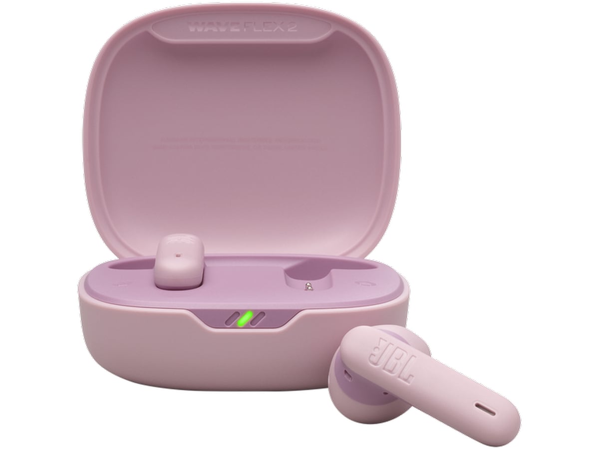 JBL Wave Flex 2 Trådlösa Hörlurar (rosa) -B-Grade Demo headset