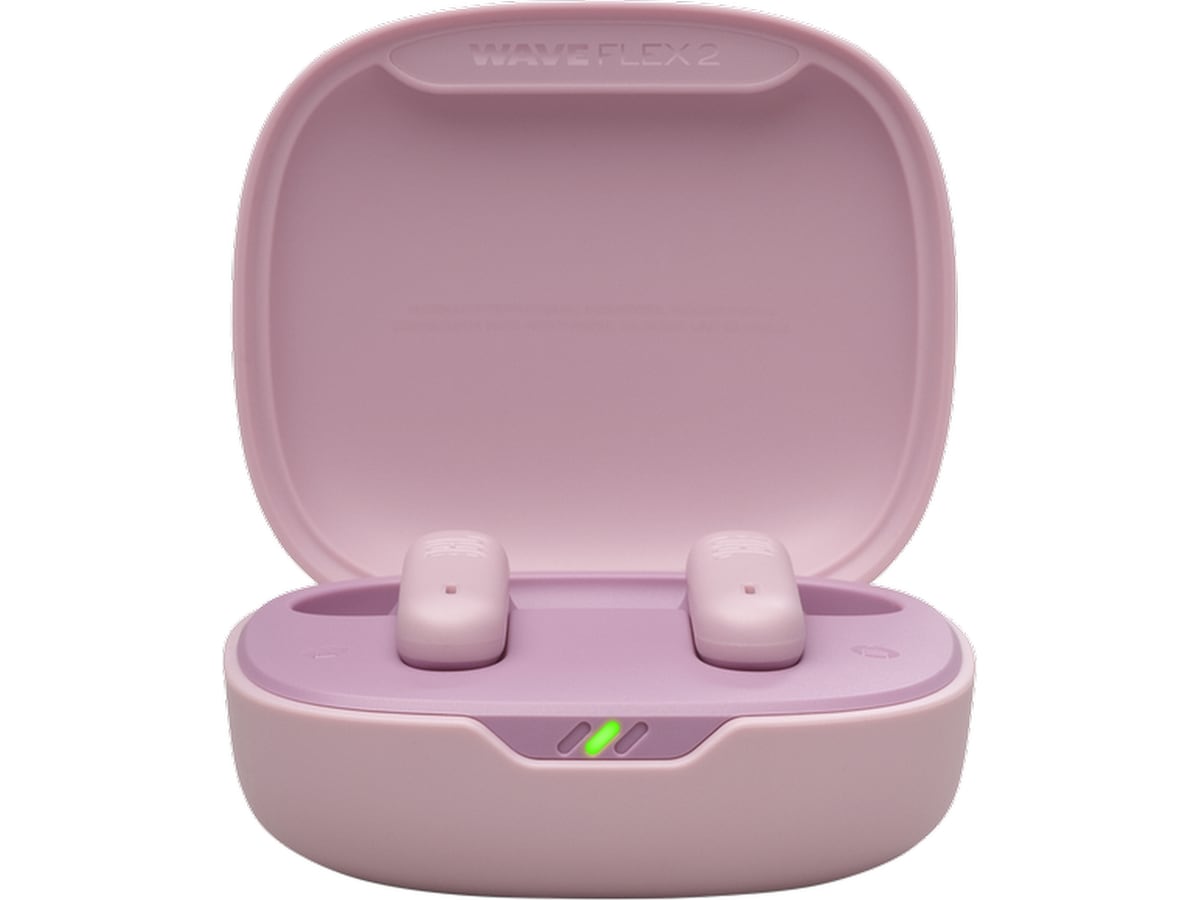 JBL Wave Flex 2 Trådlösa Hörlurar (rosa) -B-Grade Demo headset